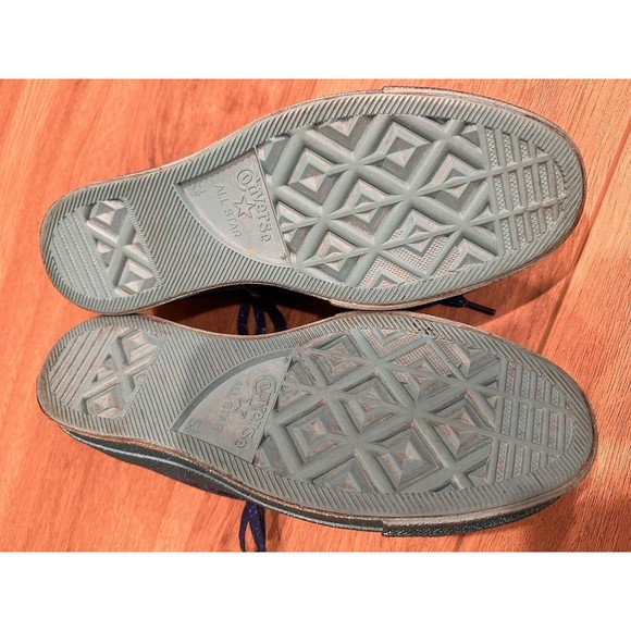 Converse x Miley Cyrus CTAS Platform Ox Lift Velvet Glitter 563721C Size 7.5 - Picture 8 of 9